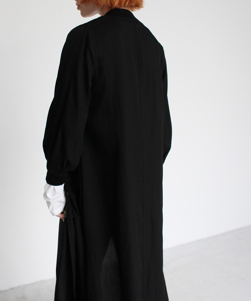 DRESSLAVE（ドレスレイブ）の「tencel twill long&lean MA-1(ロング1MA-1)（MA-1・レディース・ブラック/カーキ/ブルー・38）」の18枚目の写真