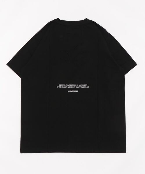 ANDGEEBEE（アンジービー）の「UNISEX ポケットエンボスTシャツ（Tシャツ/カットソー・レディース・ブラック/パープル・X-LARGE）」の21枚目の写真