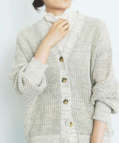 le.coeur blanc（ルクールブラン）の「シアータートル（Tシャツ/カットソー・レディース・ブラック/グリーン/アイボリー・38）」の10枚目の写真