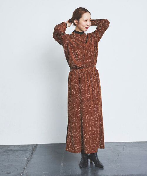 le.coeur blanc（ルクールブラン）の「シアータートル（Tシャツ/カットソー・レディース・ブラック/グリーン/アイボリー・38）」の19枚目の写真