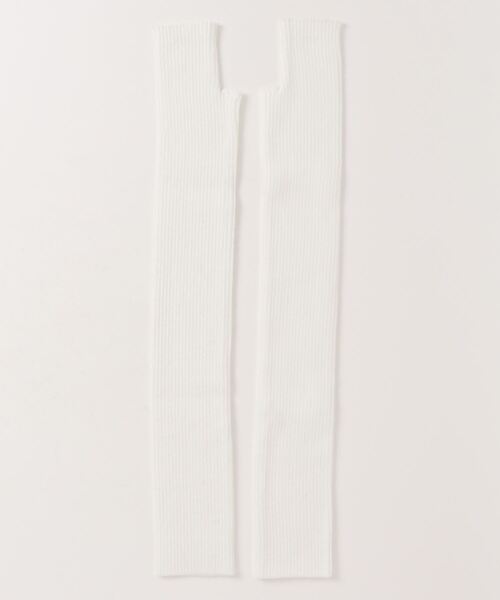 ap retro（アプレトロ）の「リブアームウォーマー/アームカバー（アームカバー・レディース・杢グレー/ホワイト/ブラック/ベージュ/グレイッシュベージュ/ホワイト系その他・FREE）」の14枚目の写真