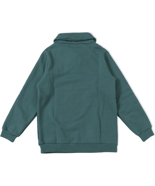 KRIFF MAYER Kid's Collection（クリフメイヤーキッズコレクション）の「裏ボアショール襟クルー（スウェット・キッズ・グレー/チャコール/レッド/ブルーグリーン・120/130/140/160/150/170）」の11枚目の写真