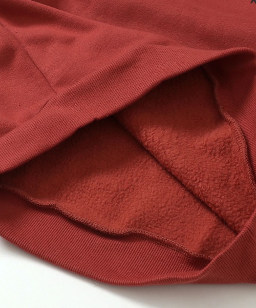 KRIFF MAYER Kid's Collection（クリフメイヤーキッズコレクション）の「裏ボアショール襟クルー（スウェット・キッズ・グレー/チャコール/レッド/ブルーグリーン・120/130/140/160/150/170）」の12枚目の写真