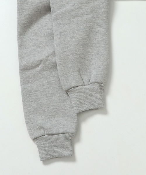 KRIFF MAYER Kid's Collection（クリフメイヤーキッズコレクション）の「裏ボアショール襟クルー（スウェット・キッズ・グレー/チャコール/レッド/ブルーグリーン・120/130/140/160/150/170）」の15枚目の写真