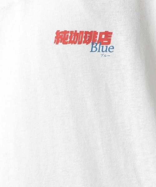 RAGEBLUE(レイジブルー)の「【ICHIRAKU】別注コラボロンT(Tシャツ/カットソー・メンズ・ライトグレー/グレー/ホワイト系その他2/ホワイト系その他・LARGE/MEDIUM)」の17枚目の写真