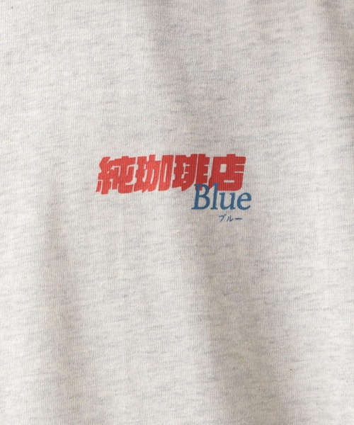 RAGEBLUE(レイジブルー)の「【ICHIRAKU】別注コラボロンT(Tシャツ/カットソー・メンズ・ライトグレー/グレー/ホワイト系その他2/ホワイト系その他・LARGE/MEDIUM)」の19枚目の写真