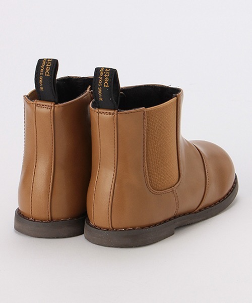 petit main(プティマイン)の「サイドゴアブーツ(スニーカー・キッズ・ブラック/モカ・16cm/15cm/14cm/18cm/17cm/19cm)」の3枚目の写真