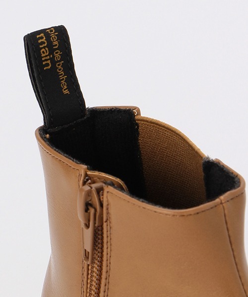 petit main(プティマイン)の「サイドゴアブーツ(スニーカー・キッズ・ブラック/モカ・16cm/15cm/14cm/18cm/17cm/19cm)」の10枚目の写真