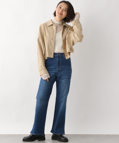 LEPSIM（レプシィム）の「フレアスリットデニムパンツ　295668（デニムパンツ・レディース・ライトブルー/ブルー・MEDIUM/LARGE）」の12枚目の写真