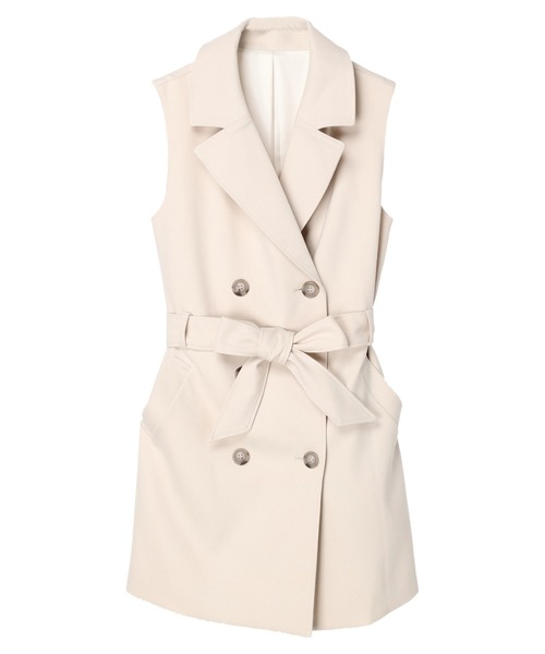 DURAS（デュラス）の「ケープ付き２ＷＡＹコート（その他アウター・レディース・ブラック/ベージュ/アイボリー・FREE）」の14枚目の写真