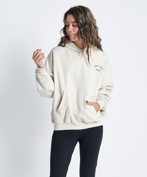 ROXY（ロキシー）の「SURF TRIP HOODIE/ロキシープルオーバーパーカー（パーカー・レディース・ブラック/グレー/ナチュラル・SMALL/MEDIUM/LARGE）」の11枚目の写真
