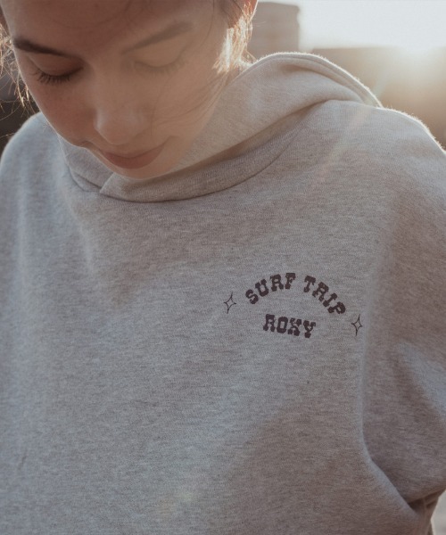 ROXY（ロキシー）の「SURF TRIP HOODIE/ロキシープルオーバーパーカー（パーカー・レディース・ブラック/グレー/ナチュラル・SMALL/MEDIUM/LARGE）」の16枚目の写真