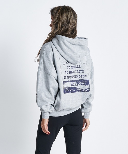 ROXY（ロキシー）の「SURF TRIP HOODIE/ロキシープルオーバーパーカー（パーカー・レディース・ブラック/グレー/ナチュラル・SMALL/MEDIUM/LARGE）」の18枚目の写真