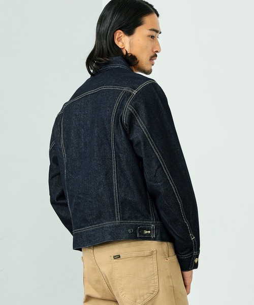Lee（リー）の「101J レギュラーフィットデニムジャケット（デニムジャケット・メンズ・インディゴブルー・SMALL/LARGE/MEDIUM/X-LARGE）」の6枚目の写真