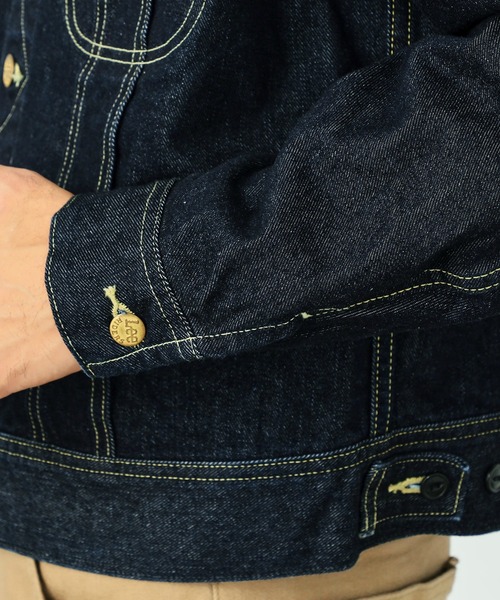 Lee（リー）の「101J レギュラーフィットデニムジャケット（デニムジャケット・メンズ・インディゴブルー・SMALL/LARGE/MEDIUM/X-LARGE）」の9枚目の写真