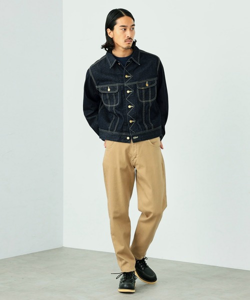 Lee（リー）の「101J レギュラーフィットデニムジャケット（デニムジャケット・メンズ・インディゴブルー・SMALL/LARGE/MEDIUM/X-LARGE）」の12枚目の写真