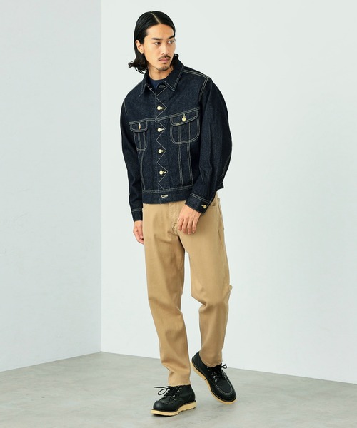 Lee（リー）の「101J レギュラーフィットデニムジャケット（デニムジャケット・メンズ・インディゴブルー・SMALL/LARGE/MEDIUM/X-LARGE）」の13枚目の写真