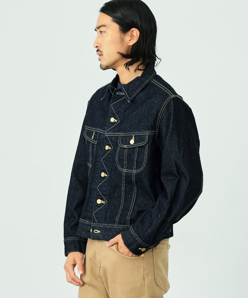 Lee（リー）の「101J レギュラーフィットデニムジャケット（デニムジャケット・メンズ・インディゴブルー・SMALL/LARGE/MEDIUM/X-LARGE）」の5枚目の写真