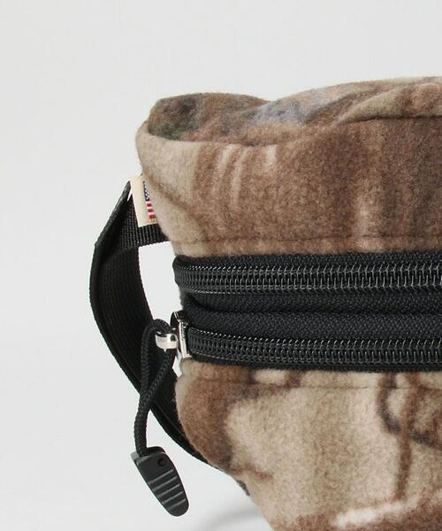 BATTLE LAKE(バトルレイク)の「<BATTLE LAKE OUTDOORS> FLEECE WAIST BAG CAMO/バッグ(ボディバッグ/ウエストポーチ・メンズ・ブラウン・FREE)」の6枚目の写真