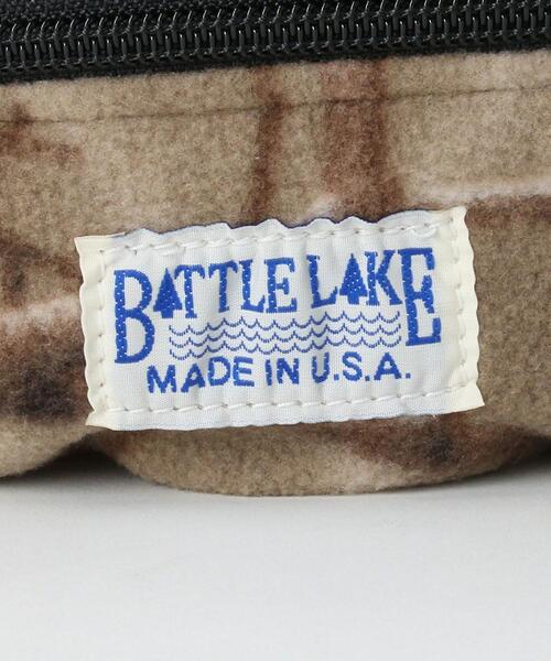 BATTLE LAKE(バトルレイク)の「<BATTLE LAKE OUTDOORS> FLEECE WAIST BAG CAMO/バッグ(ボディバッグ/ウエストポーチ・メンズ・ブラウン・FREE)」の8枚目の写真