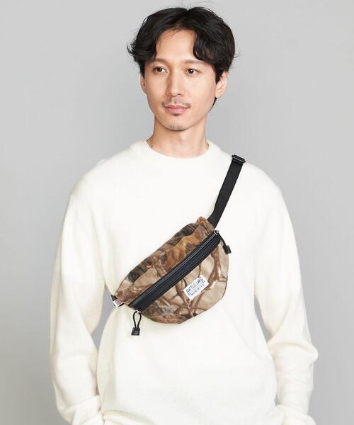 BATTLE LAKE(バトルレイク)の「<BATTLE LAKE OUTDOORS> FLEECE WAIST BAG CAMO/バッグ(ボディバッグ/ウエストポーチ・メンズ・ブラウン・FREE)」の10枚目の写真