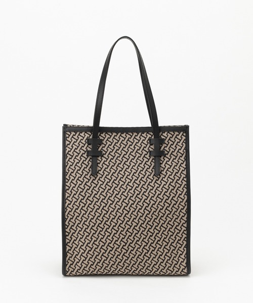 イアクッチ モノグランマ トートバッグ IACUCCI トートバッグ モノグランマ L JACQUARD/RUGA レディース