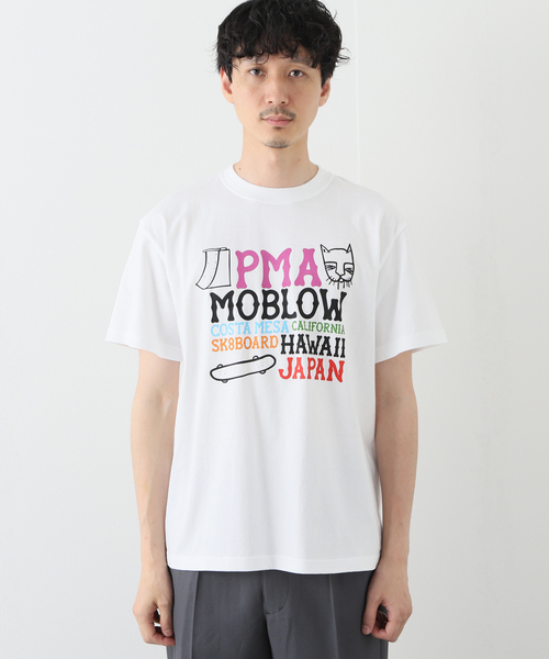 JOURNAL STANDARD(ジャーナルスタンダード)の「【moblow/モブロー 】pma(Tシャツ/カットソー・メンズ・ホワイト・LARGE/X-LARGE)」の5枚目の写真