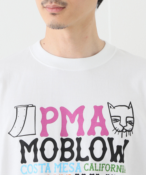 JOURNAL STANDARD(ジャーナルスタンダード)の「【moblow/モブロー 】pma(Tシャツ/カットソー・メンズ・ホワイト・LARGE/X-LARGE)」の3枚目の写真