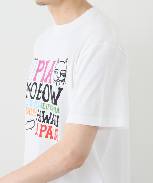 JOURNAL STANDARD(ジャーナルスタンダード)の「【moblow/モブロー 】pma(Tシャツ/カットソー・メンズ・ホワイト・LARGE/X-LARGE)」の2枚目の写真