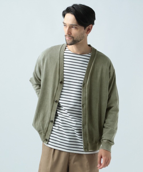 BAYFLOW（ベイフロー）の「スノーカーディガン（カーディガン/ボレロ・メンズ・ベージュ/カーキ/チャコール・MEDIUM/LARGE）」の3枚目の写真