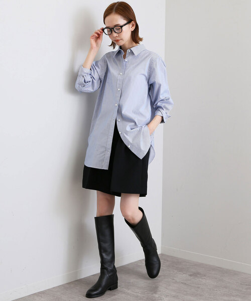 SLOBE IENA（スローブイエナ）の「パールボタンレギュラーシャツ