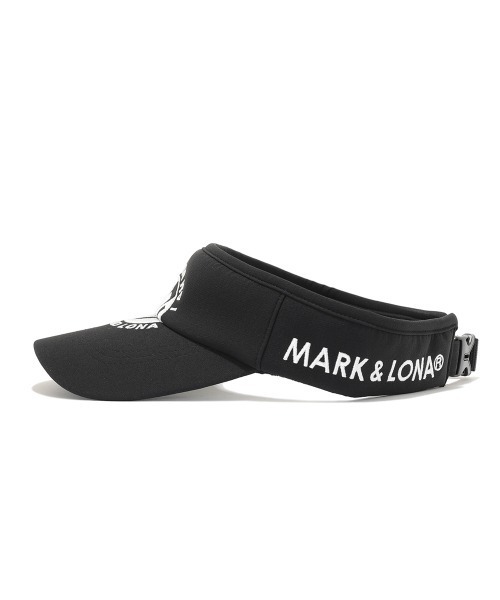 MARK & LONA（マークアンドロナ）の「I.W.I Visor | MEN and WOMEN（サンバイザー・メンズ・ブラック・FREE）」の2枚目の写真