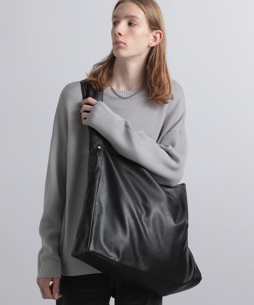 HARE（ハレ）の「BIGタスキトートBAG(HARE)（ショルダーバッグ・メンズ・ブラック・FREE）」の13枚目の写真