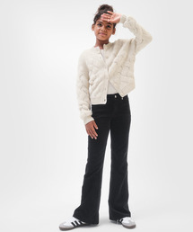 GAP（ギャップ）の「ウォッシュウェル ハイライズ ベルベット フレアデニム (キッズ)（デニムパンツ・キッズ）」