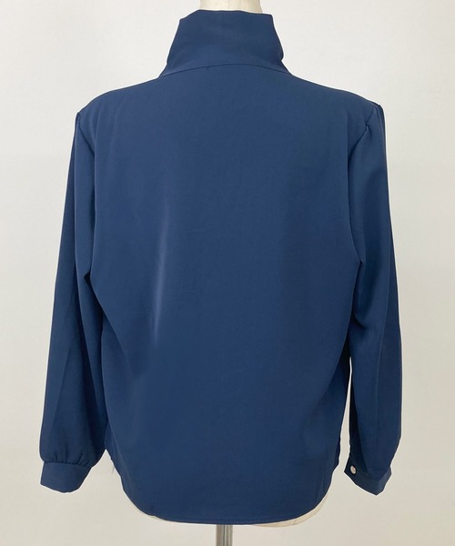 Felt-Maglietta（フェルトマリエッタ）の「リボンタイブラウス（シャツ/ブラウス・レディース・ホワイト/ブラック/ネイビー/レッド/ピンク/ライトグリーン/イエロー/ピンクベージュ/ベージュ・FREE/X-LARGE/LARGE/MEDIUM）」の18枚目の写真