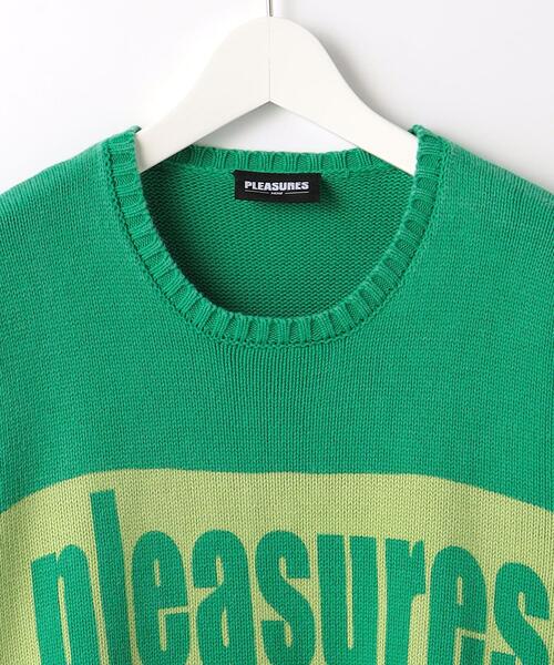 PLEASURES（プレジャー）の「＜PLEASURES＞ LIGHTER KNIT/ニット（ニット/セーター・メンズ・ダークブラウン/ケリー・M/L/XL）」の10枚目の写真