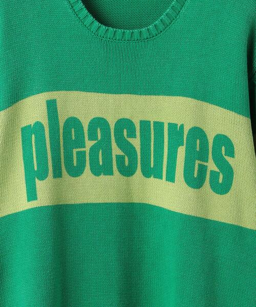 PLEASURES（プレジャー）の「＜PLEASURES＞ LIGHTER KNIT/ニット（ニット/セーター・メンズ・ダークブラウン/ケリー・M/L/XL）」の9枚目の写真