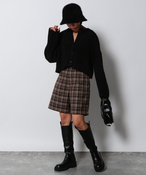 PAGEBOY(ページボーイ)の「チェックショートパンツ(その他パンツ・レディース・グリーン系その他/ブルー系その他/グレー系その他・FREE)」の8枚目の写真