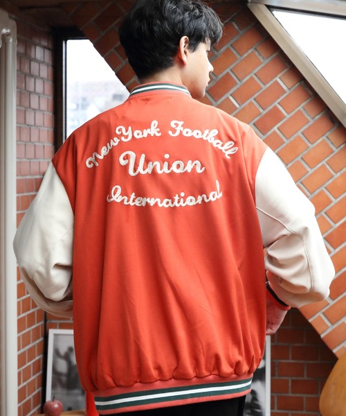 メンズのスタジャン（オレンジ系）一覧 - WEAR