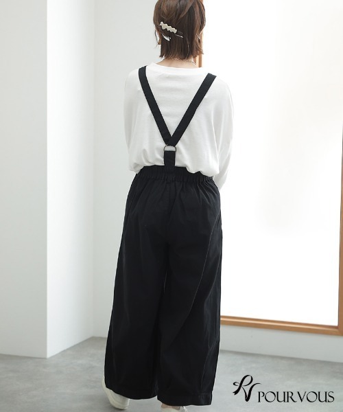ElegChic(エレグシック)の「バルーンサロペットパンツ(サロペット/オーバーオール・レディース・カーキ/ブラック/ベージュ・4L/XL/L/3L/M)」の6枚目の写真