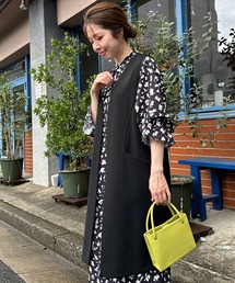 【セットアップ対応/セレモニー】BEAUTY MOVE ロングジレ