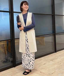 【セットアップ対応/セレモニー】BEAUTY MOVE ロングジレ