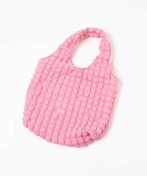 WEGO（ウィゴー）の「WEGO/【一部店限定】ポップコーントートバッグ（トートバッグ・レディース・サックスブルー/ピンク/ブラック/オフホワイト・FREE）」の20枚目の写真