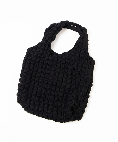 WEGO（ウィゴー）の「WEGO/【一部店限定】ポップコーントートバッグ（トートバッグ・レディース・サックスブルー/ピンク/ブラック/オフホワイト・FREE）」の18枚目の写真