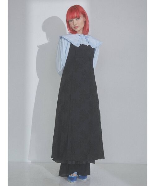 merry jenny（メリージェニー）の「daisyシアーキャミワンピース（ワンピース・レディース・アイボリー/ブラック・FREE）」の12枚目の写真