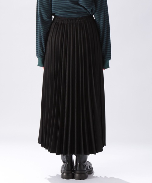 niko and...（ニコアンド）の「プリーツキープスカート（スカート・レディース・ライトグリーン/ブラック/ブラウン/ホワイト・MEDIUM/LARGE）」の16枚目の写真