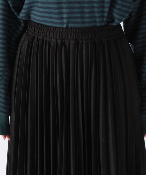 niko and...（ニコアンド）の「プリーツキープスカート（スカート・レディース・ライトグリーン/ブラック/ブラウン/ホワイト・MEDIUM/LARGE）」の17枚目の写真
