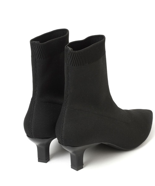 LOWRYS FARM（ローリーズファーム）の「ソックスヒールブーツ　175727（パンプス・レディース・ブラック系その他/ブラック・MEDIUM/LARGE）」の7枚目の写真