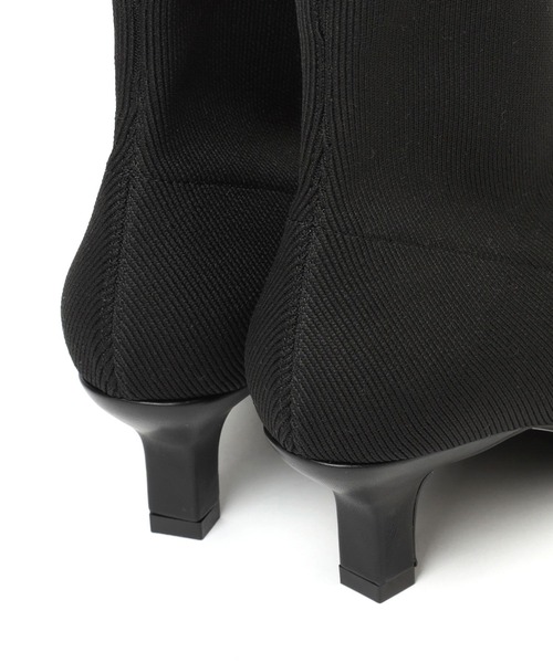 LOWRYS FARM（ローリーズファーム）の「ソックスヒールブーツ　175727（パンプス・レディース・ブラック系その他/ブラック・MEDIUM/LARGE）」の8枚目の写真