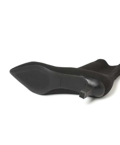 LOWRYS FARM（ローリーズファーム）の「ソックスヒールブーツ　175727（パンプス・レディース・ブラック系その他/ブラック・MEDIUM/LARGE）」の9枚目の写真